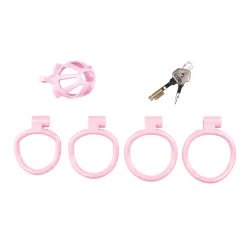 CockLock Cage de chasteté Netty S 5 x 3.4cm Rose